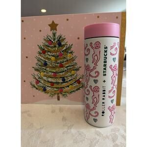 Starbucks x Roller Rabbit Stainless Steel Tumbler 16oz Limited Edition SOLD OUT